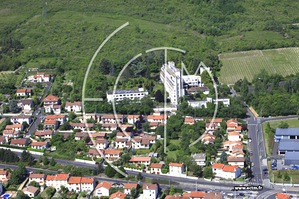 Photo arienne de Clermont-Ferrand (Quartier Croix Neyrat)