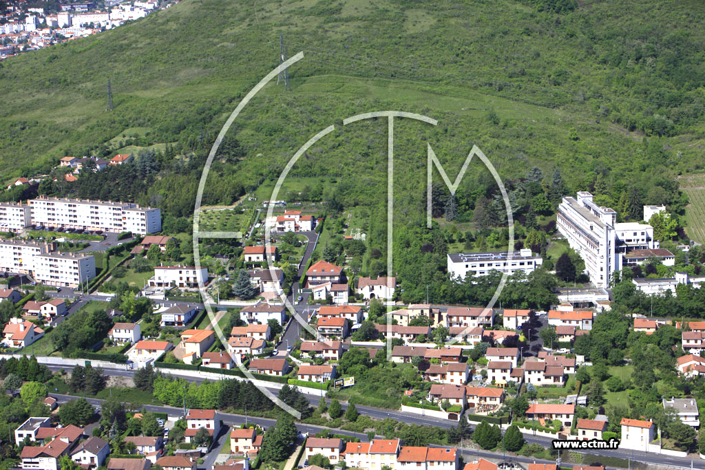 Photo arienne de Clermont-Ferrand (Quartier Croix Neyrat)
