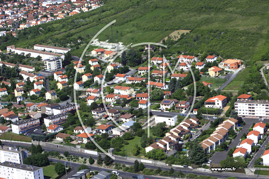 Photo arienne de Clermont-Ferrand (Quartier Croix Neyrat)