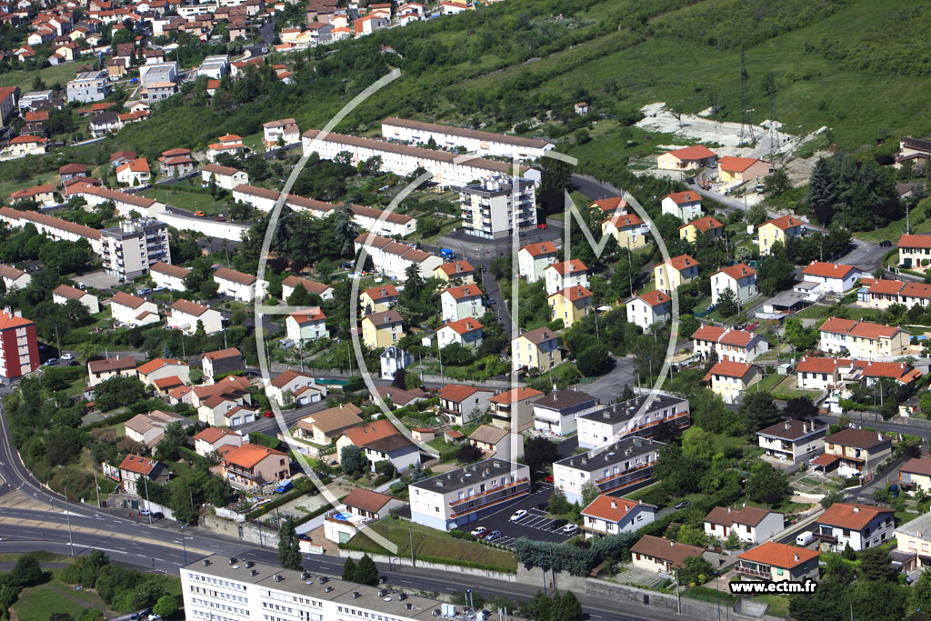 Photo arienne de Clermont-Ferrand (Quartier Croix Neyrat)