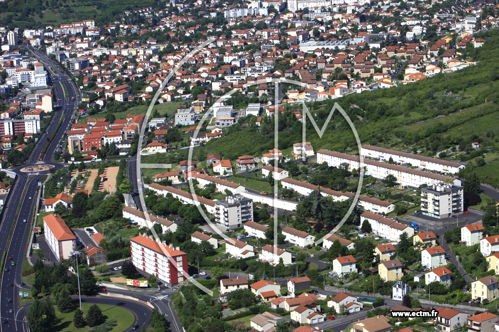 Photo arienne de Clermont-Ferrand (Quartier Croix Neyrat)
