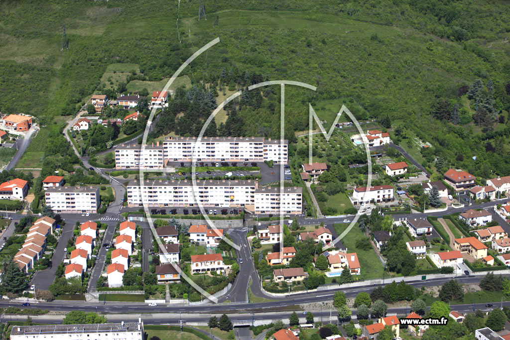 Photo arienne de Clermont-Ferrand (Quartier Croix Neyrat)