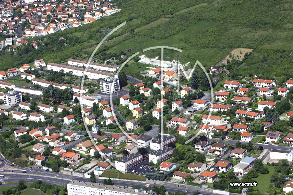 Photo arienne de Clermont-Ferrand (Quartier Croix Neyrat)