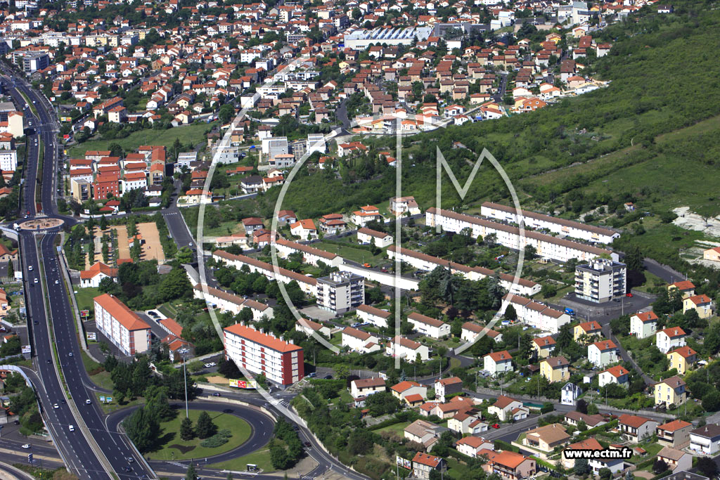 Photo arienne de Clermont-Ferrand (Quartier Croix Neyrat)