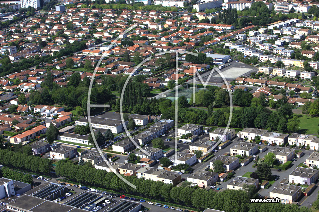 Photo arienne de Clermont-Ferrand (Quartier de la Plaine)