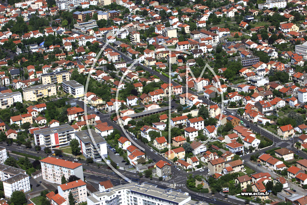 Photo arienne de Clermont-Ferrand (Quartier Trmonteix)