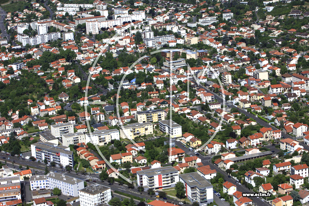 Photo arienne de Clermont-Ferrand (Quartier Trmonteix)