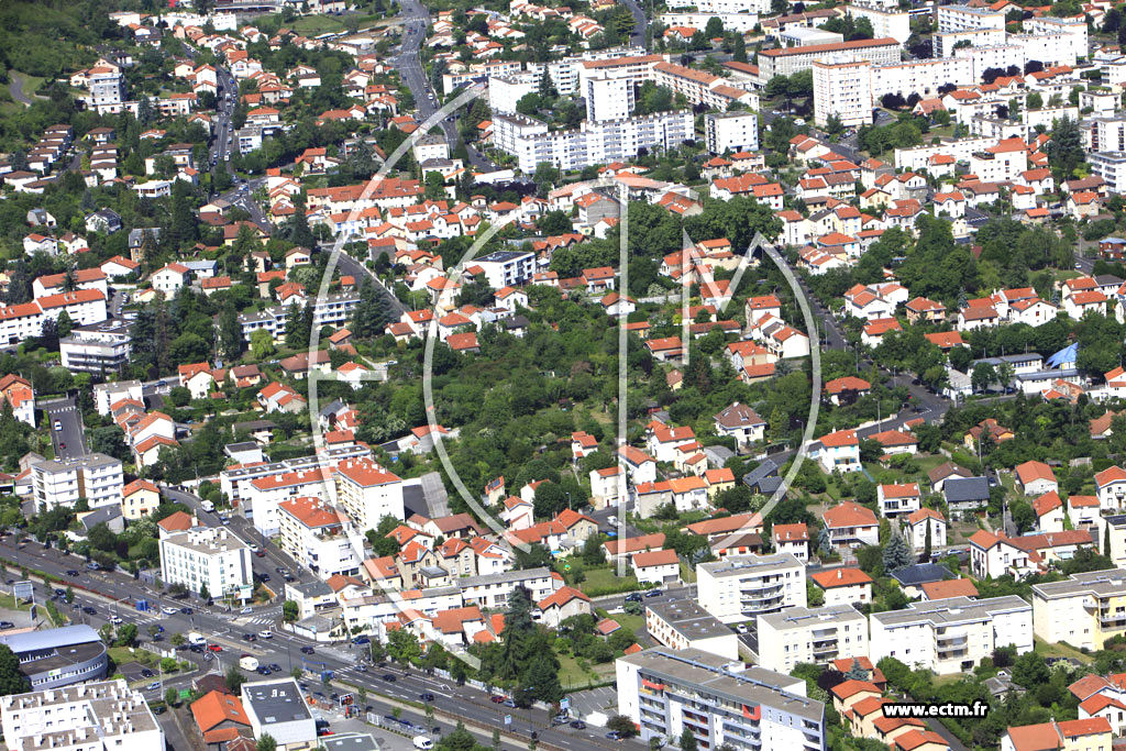 Photo arienne de Clermont-Ferrand (Quartier Trmonteix)