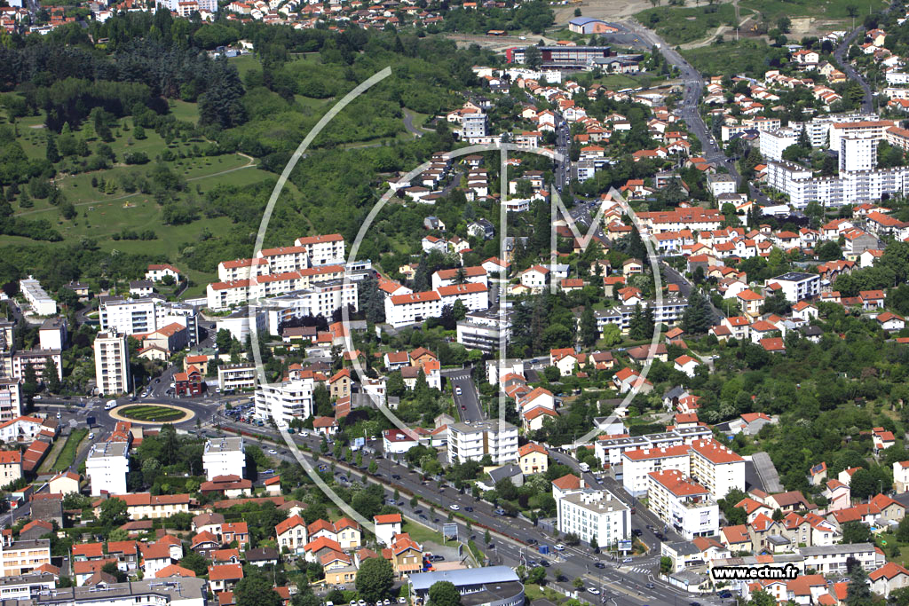 Photo arienne de Clermont-Ferrand (Quartier Trmonteix)