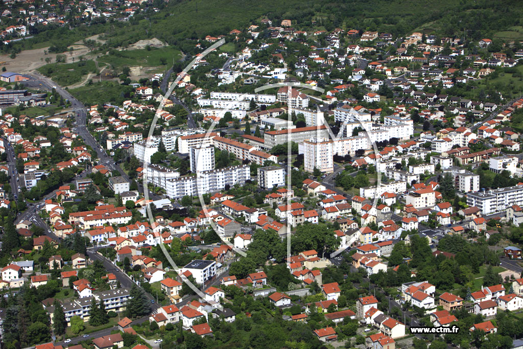 Photo arienne de Clermont-Ferrand (Quartier Trmonteix)