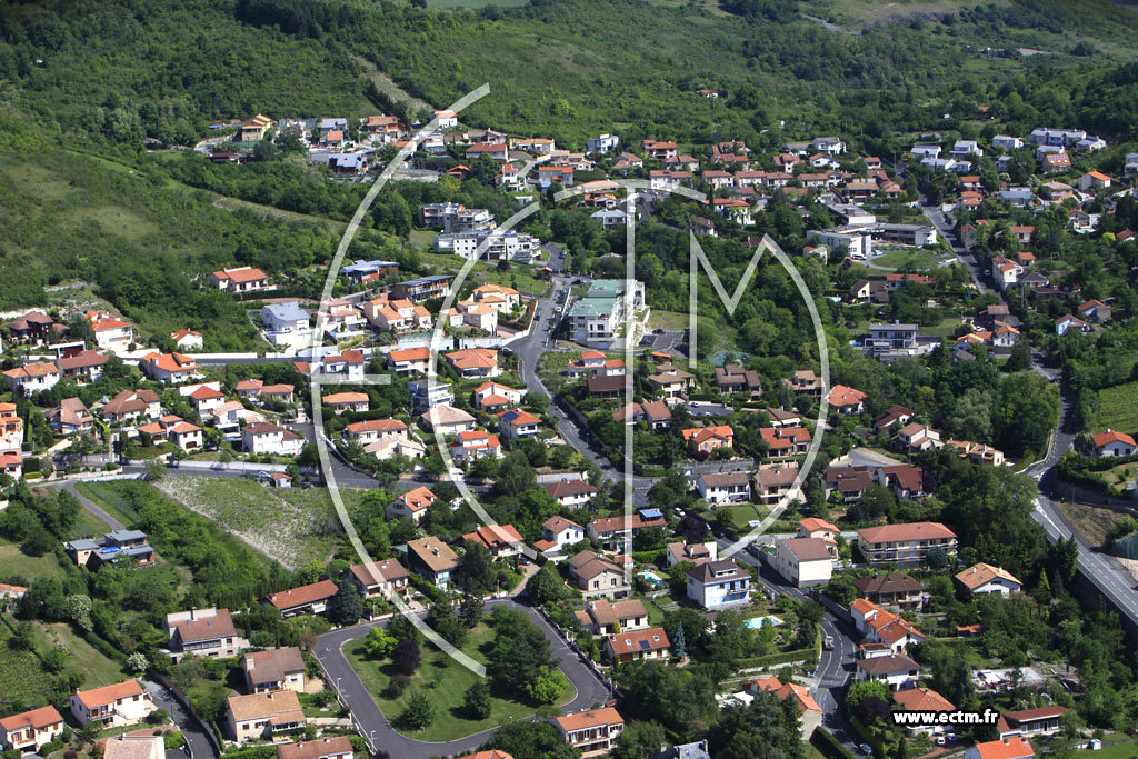 Photo arienne de Clermont-Ferrand (Quartier Trmonteix)