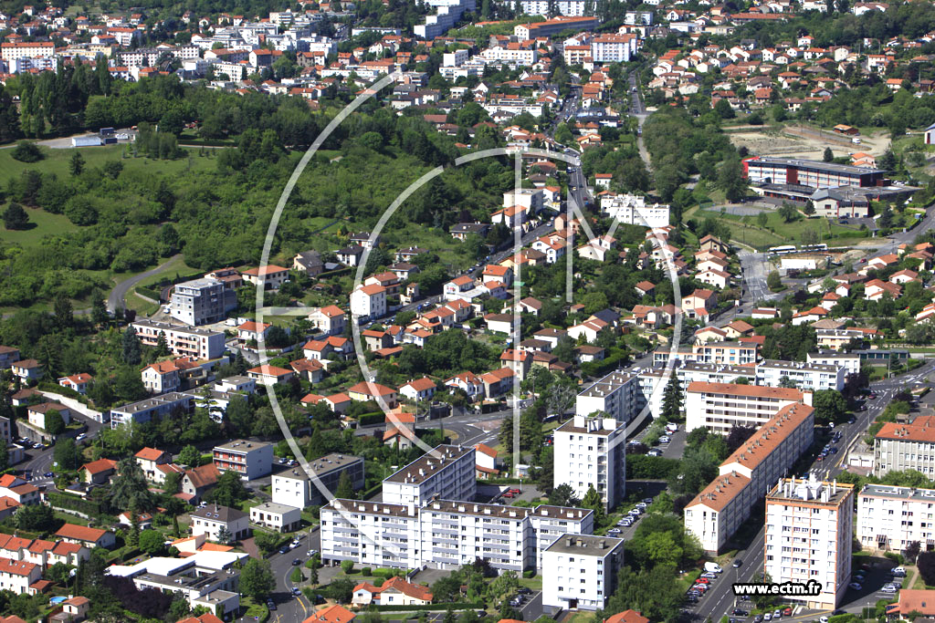 Photo arienne de Clermont-Ferrand (Quartier Trmonteix)