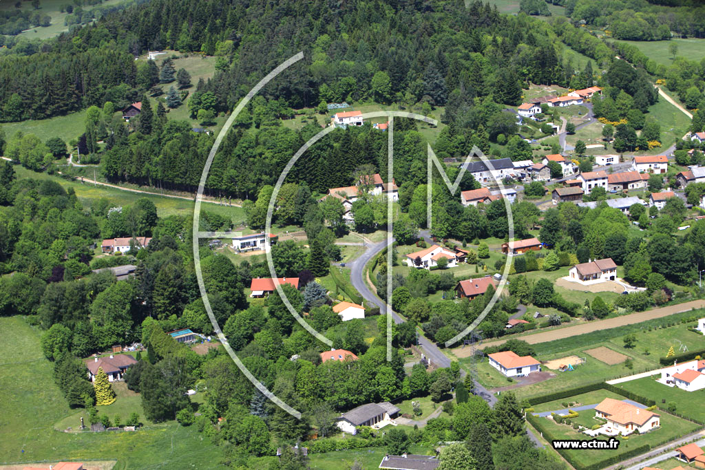 Photo arienne de Saint-Gens-Champanelle (Chatrat)