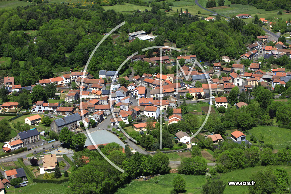 Photo arienne de Saint-Gens-Champanelle (Fontfreyde)