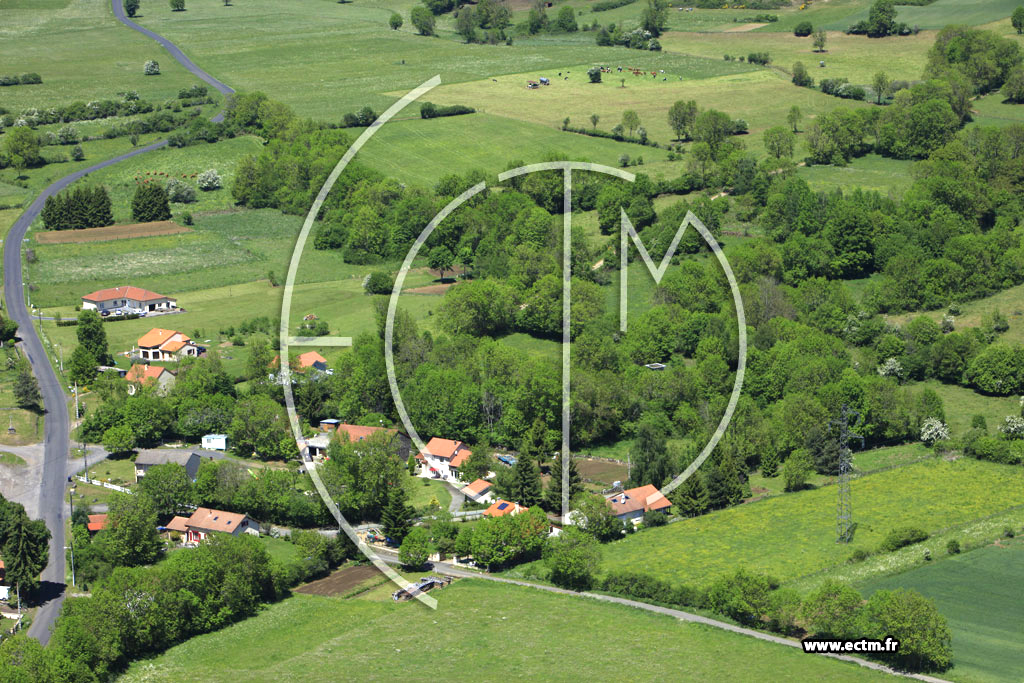 Photo arienne de Saint-Gens-Champanelle (Fontfreyde)
