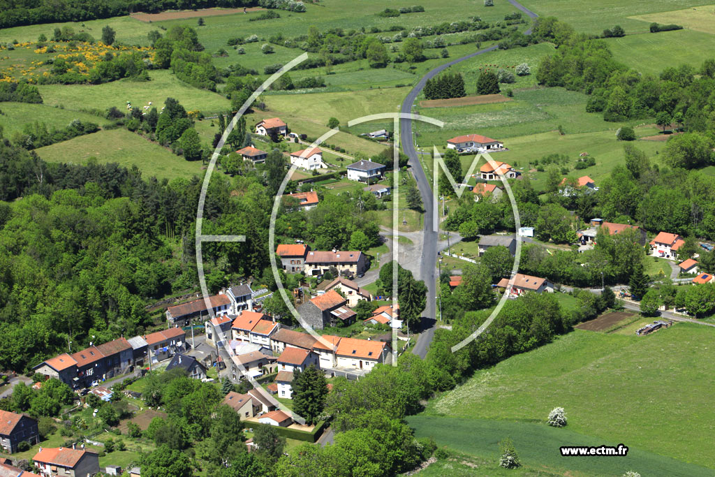 Photo arienne de Saint-Gens-Champanelle (Fontfreyde)