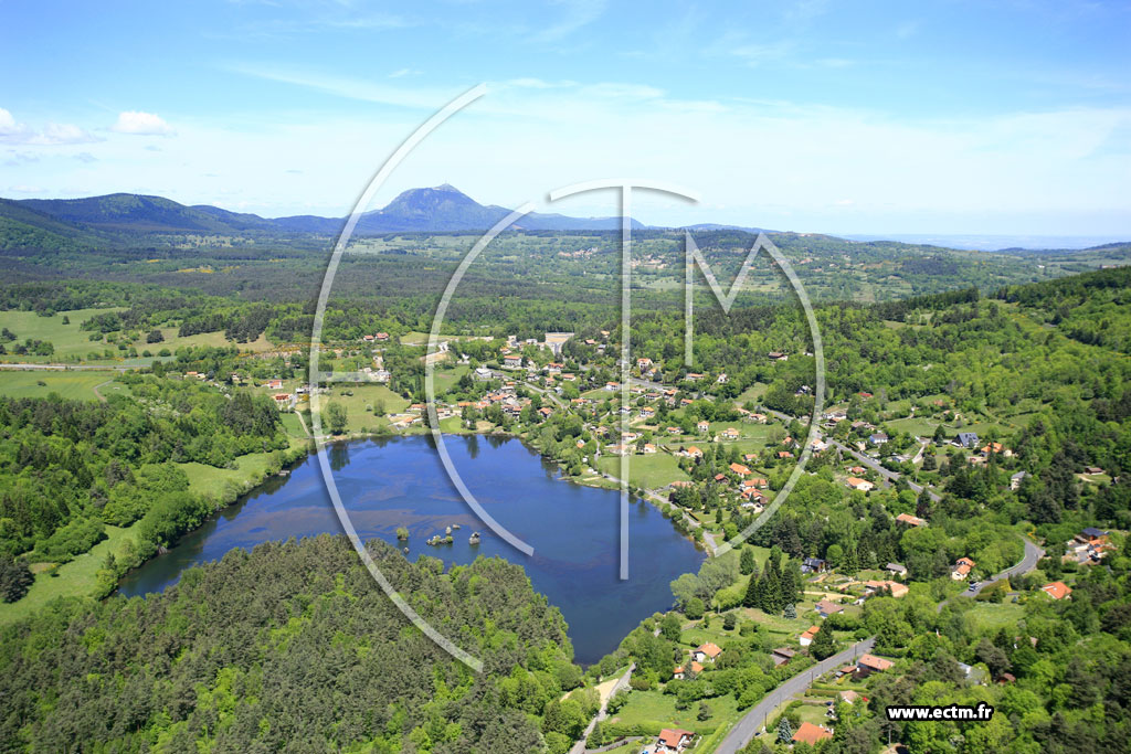 Photo arienne de Saint-Gens-Champanelle (La Cassire)