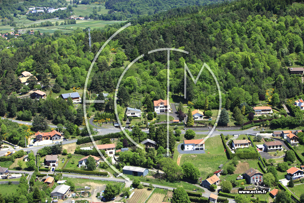 Photo arienne de Saint-Gens-Champanelle (La Cassire)