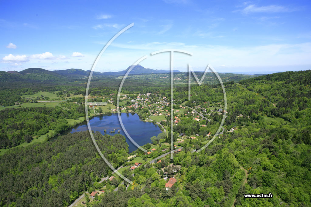 Photo arienne de Saint-Gens-Champanelle (La Cassire)