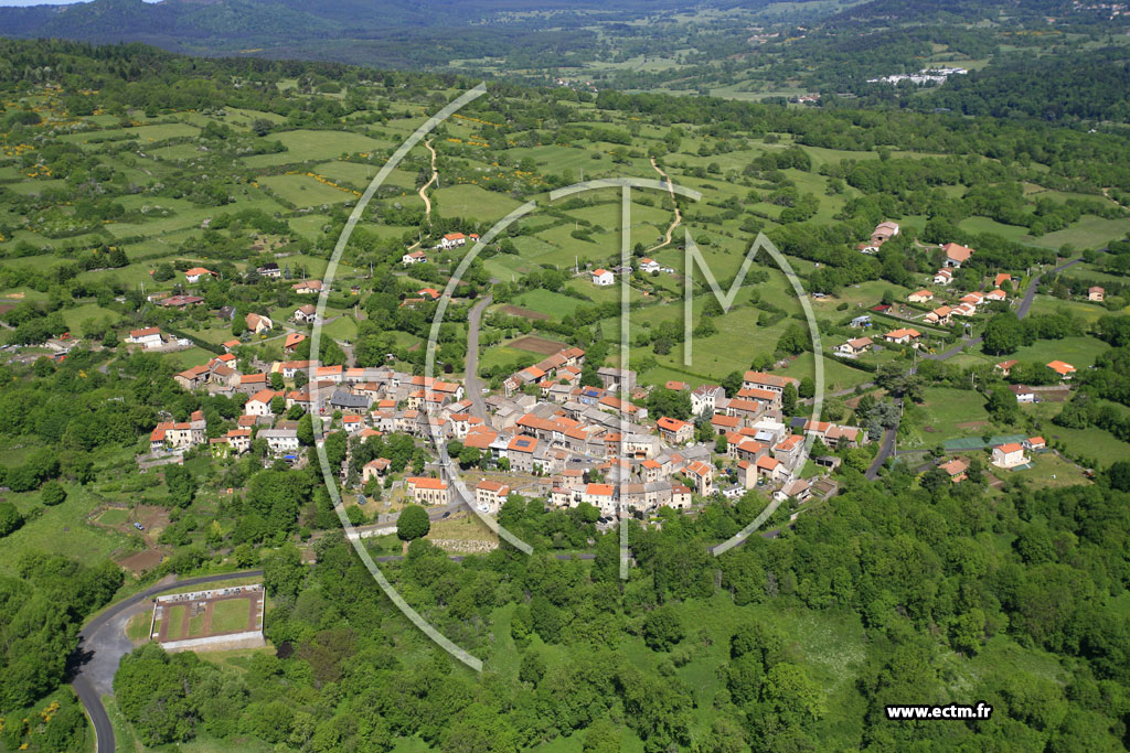 Photo arienne de Saint-Gens-Champanelle (Nadaillat)