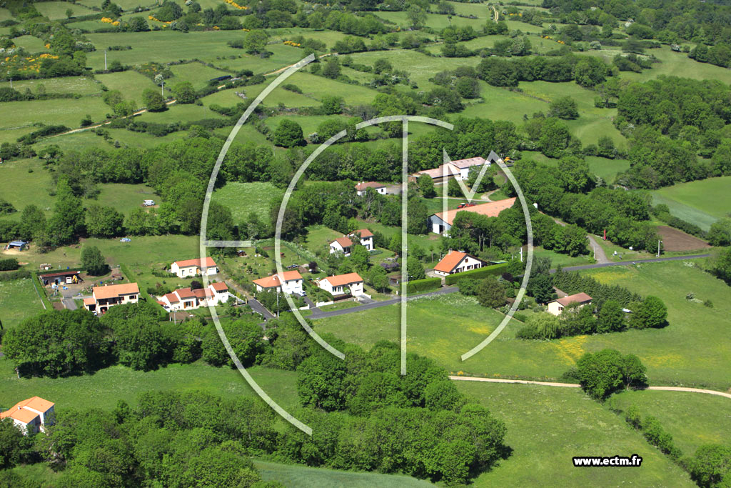 Photo arienne de Saint-Gens-Champanelle (Nadaillat)