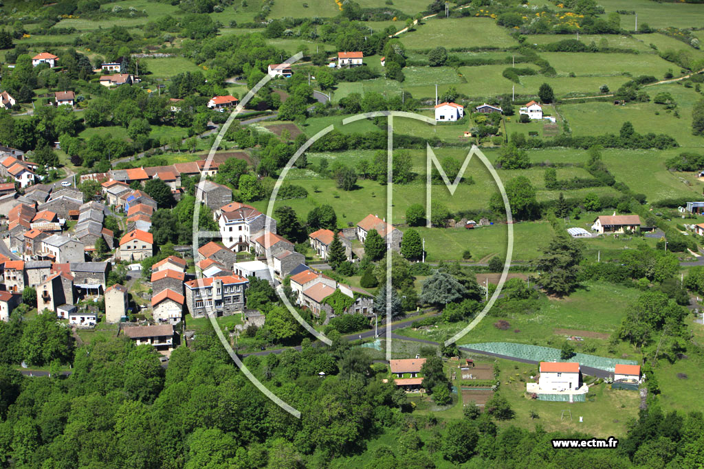 Photo arienne de Saint-Gens-Champanelle (Nadaillat)