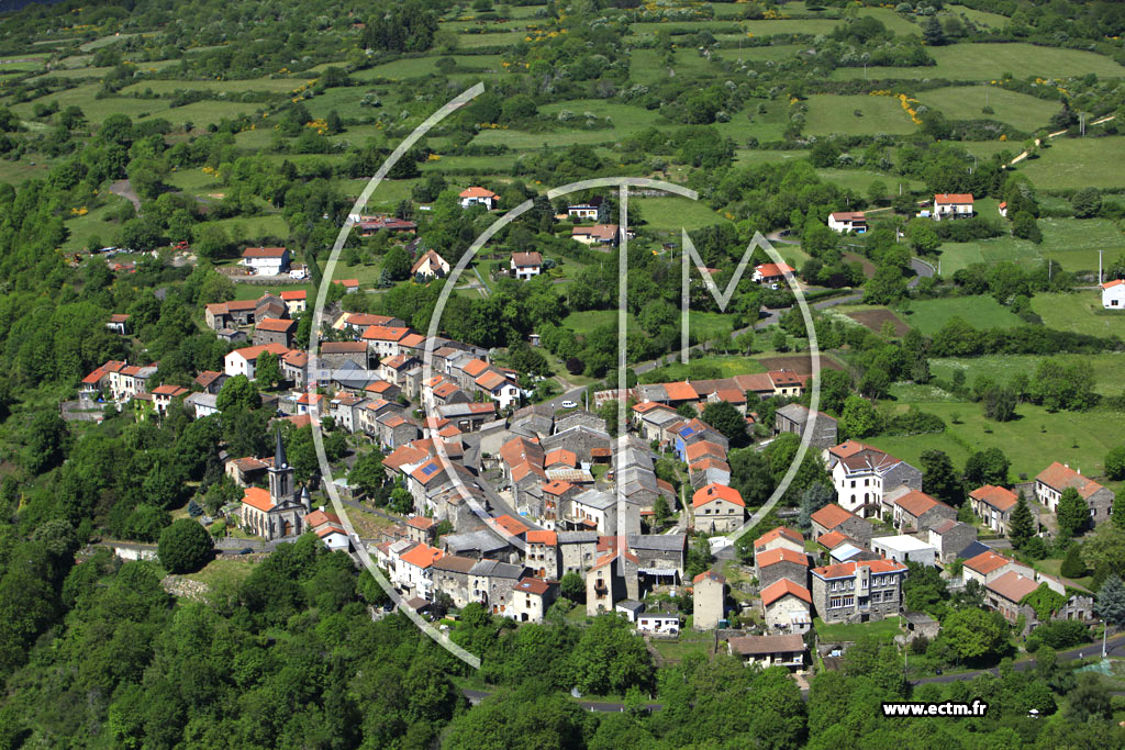Photo arienne de Saint-Gens-Champanelle (Nadaillat)