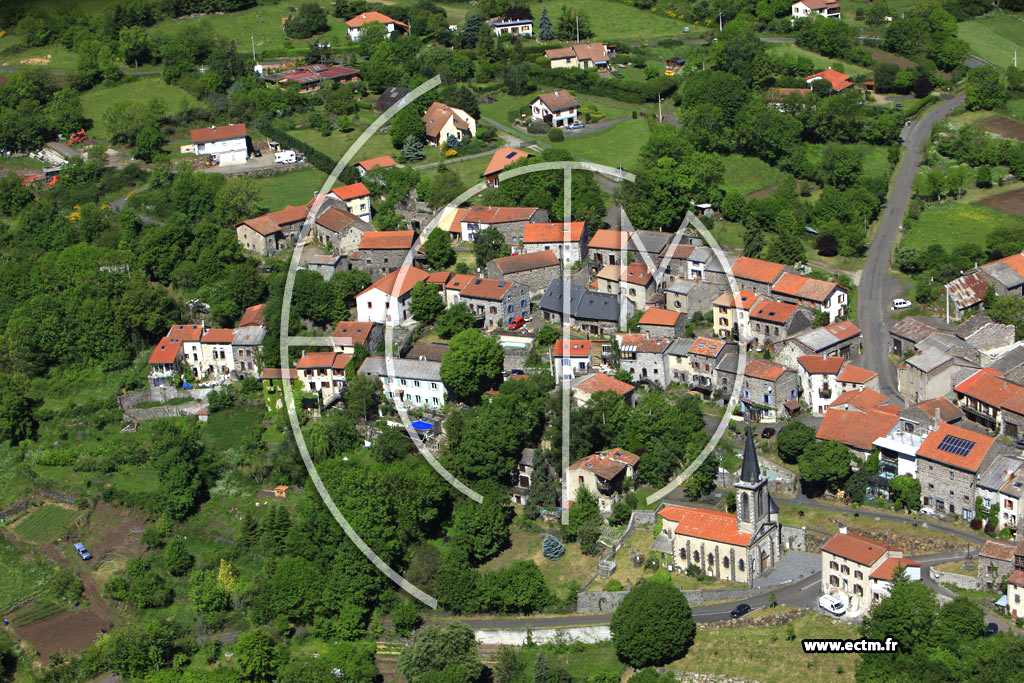 Photo arienne de Saint-Gens-Champanelle (Nadaillat)