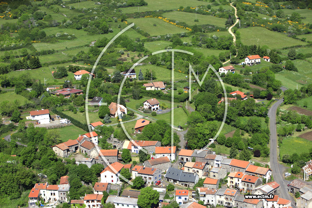 Photo arienne de Saint-Gens-Champanelle (Nadaillat)