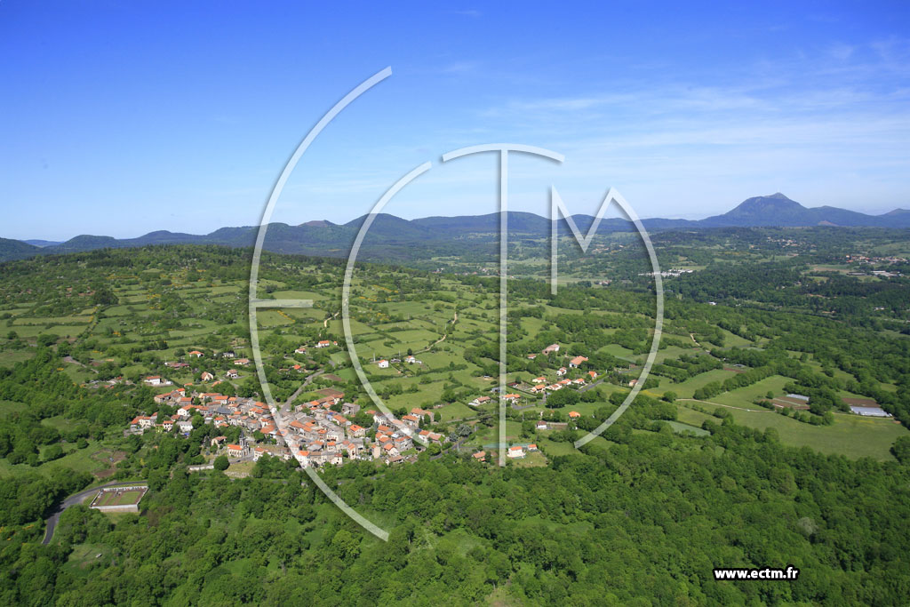 Photo arienne de Saint-Gens-Champanelle (Nadaillat)