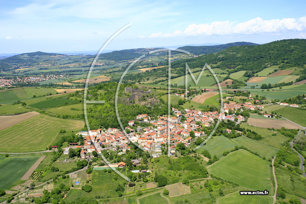 Photo arienne de Yronde-et-Buron (Buron)