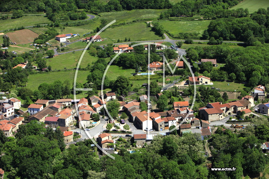 Photo arienne de Yronde-et-Buron (La Molire)