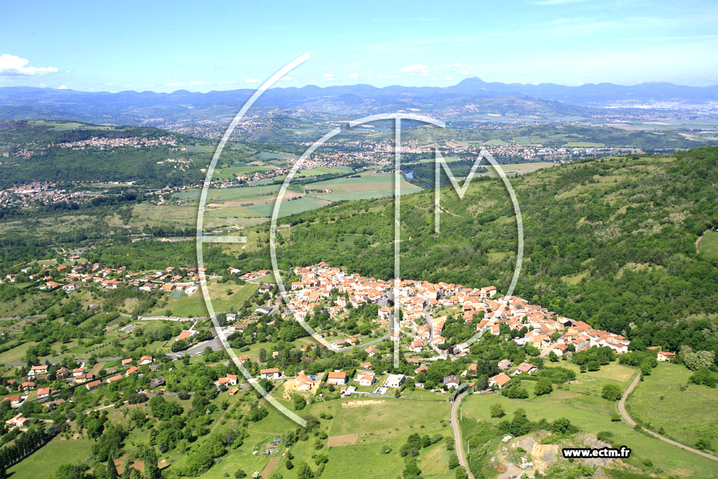 Photo arienne de Saint-Maurice