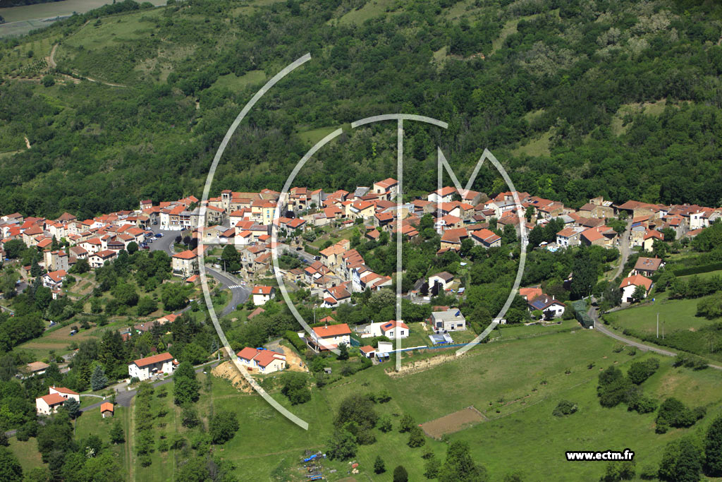 Photo arienne de Saint-Maurice