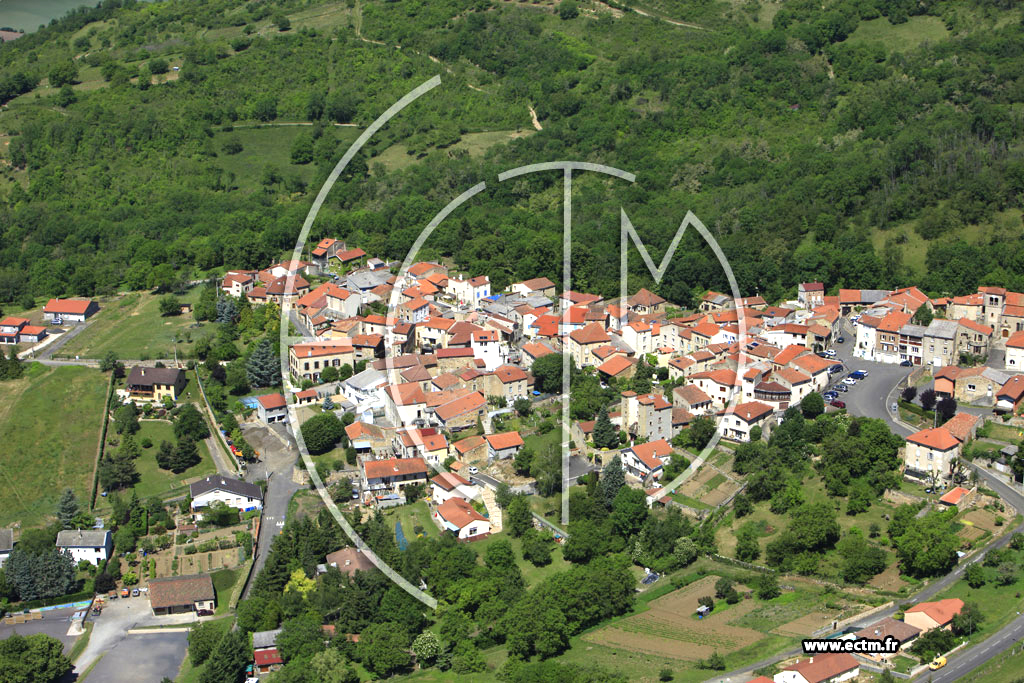 Photo arienne de Saint-Maurice