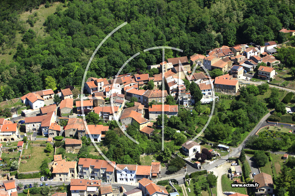 Photo arienne de Saint-Maurice