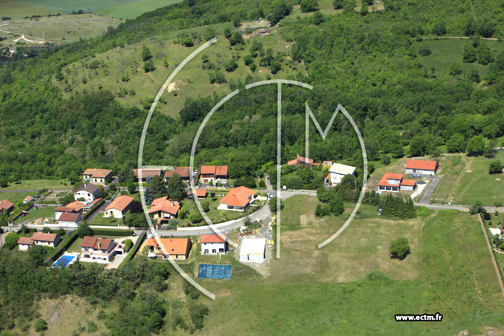 Photo arienne de Saint-Maurice