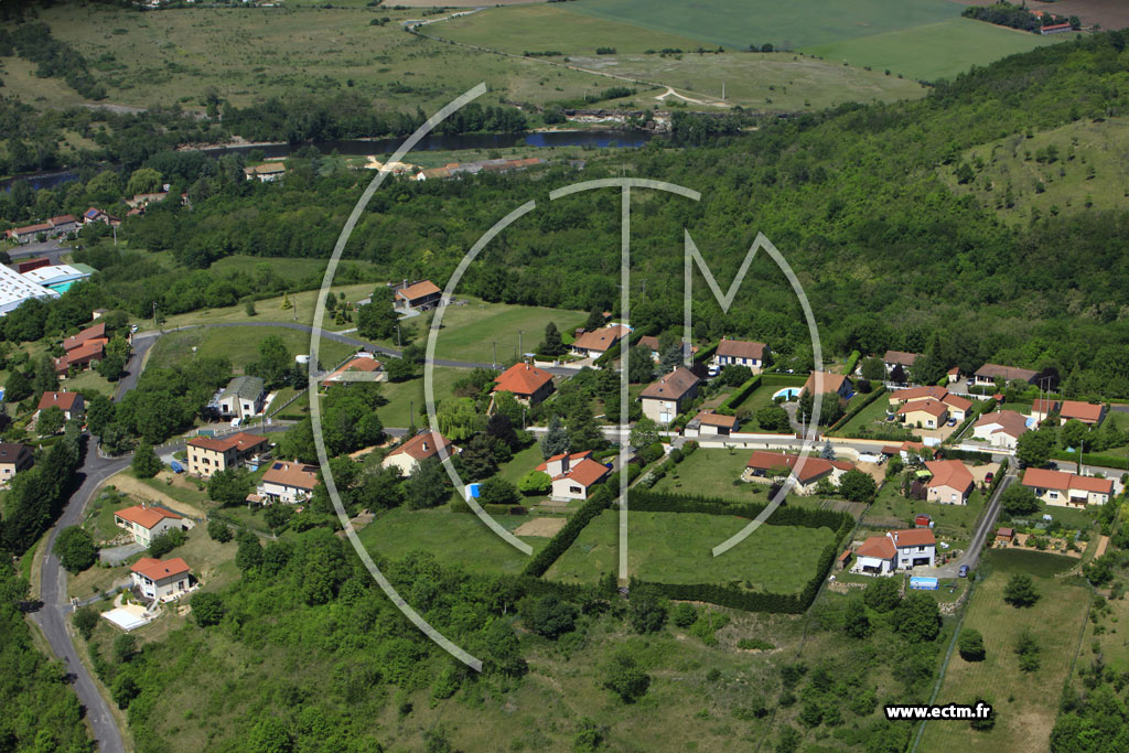 Photo arienne de Saint-Maurice
