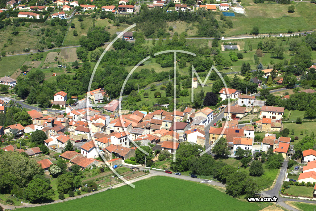 Photo arienne de Saint-Maurice (Lissac)