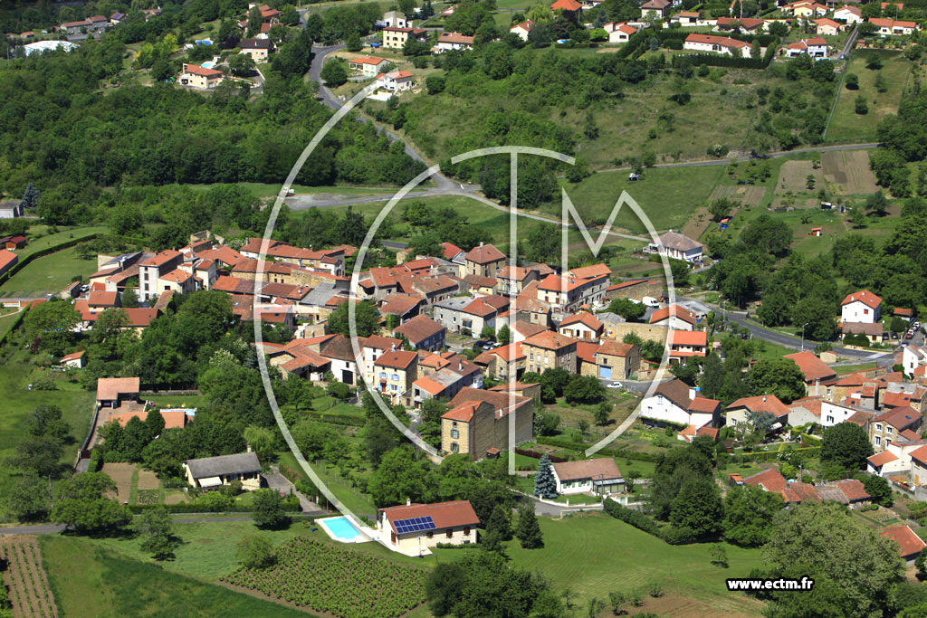 Photo arienne de Saint-Maurice (Lissac)