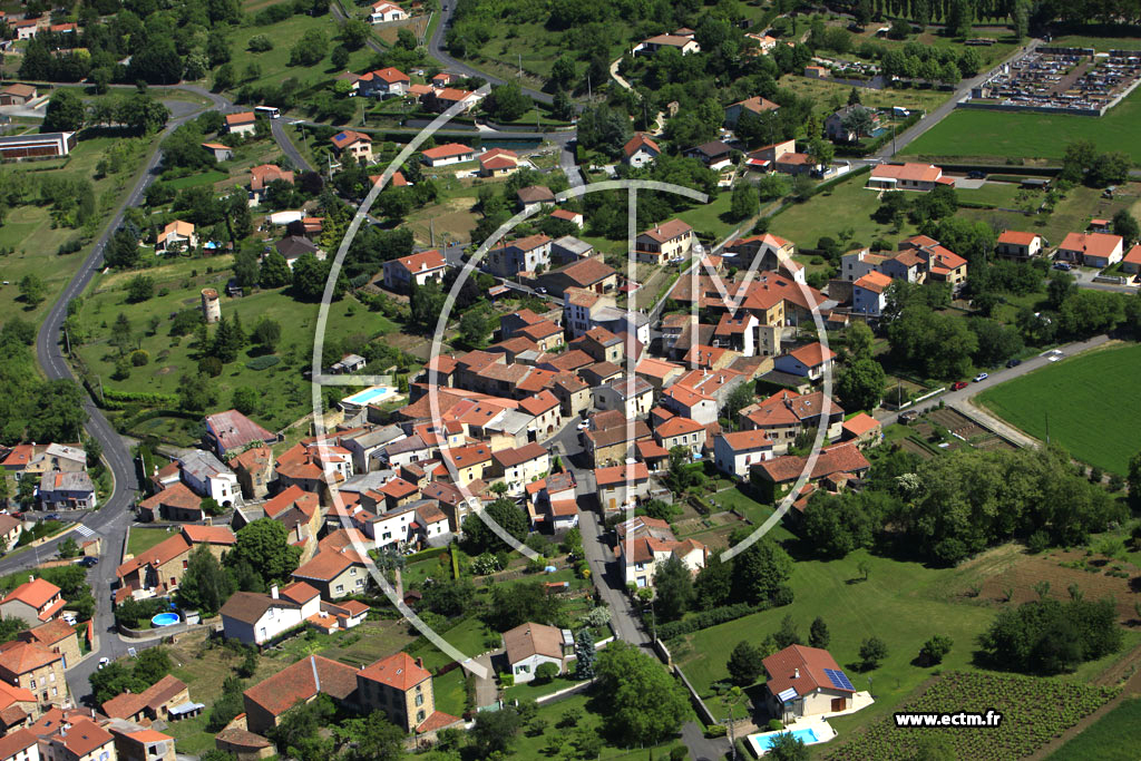 Photo arienne de Saint-Maurice (Lissac)