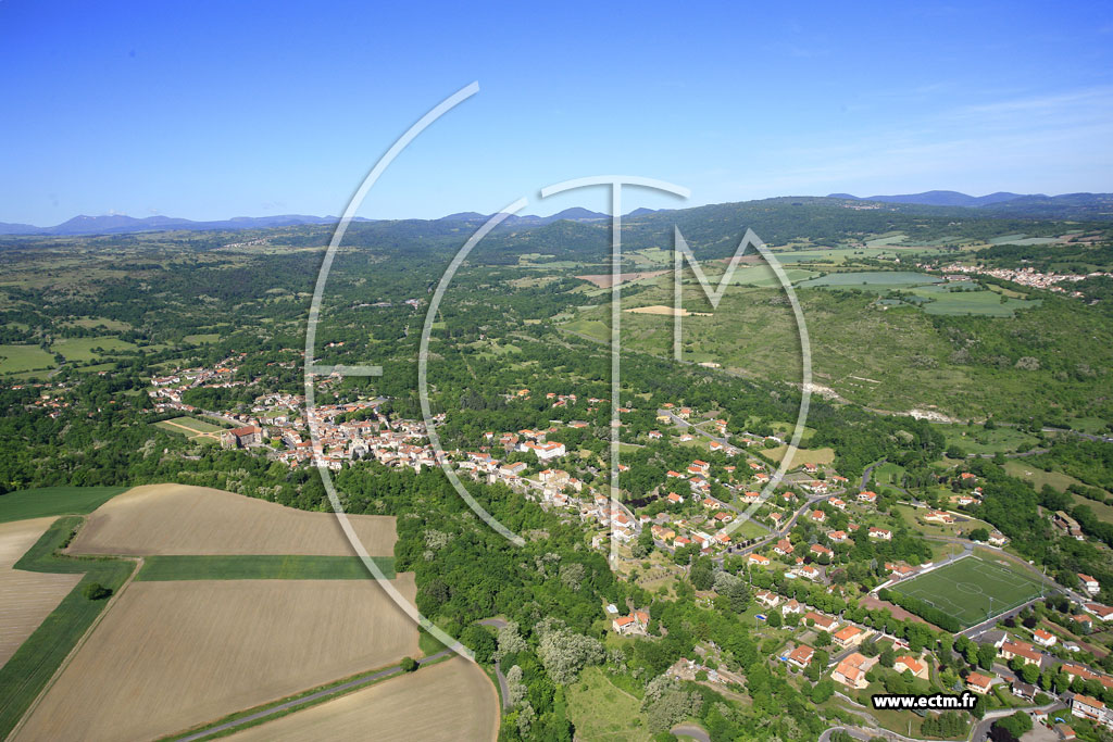 Photo arienne de Saint-Saturnin