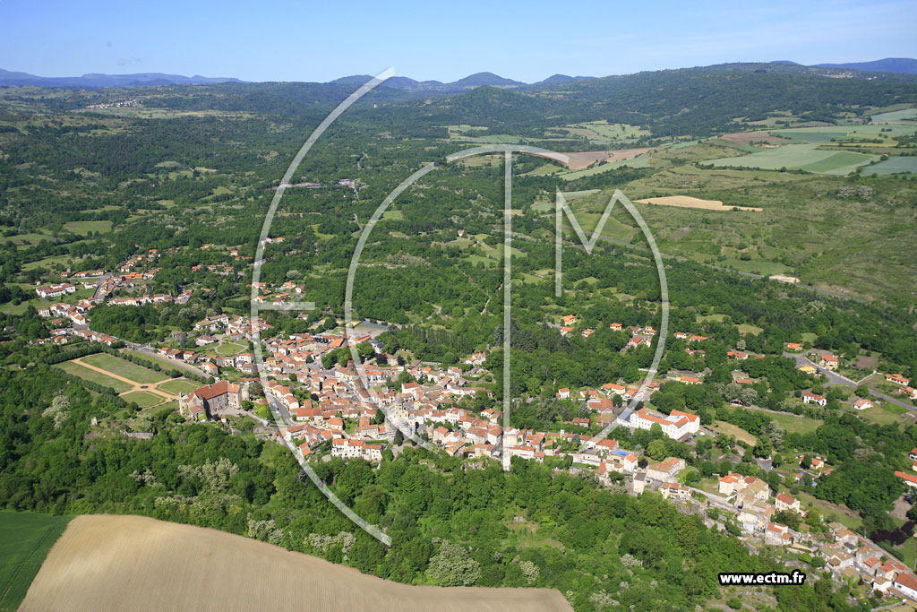 Photo arienne de Saint-Saturnin