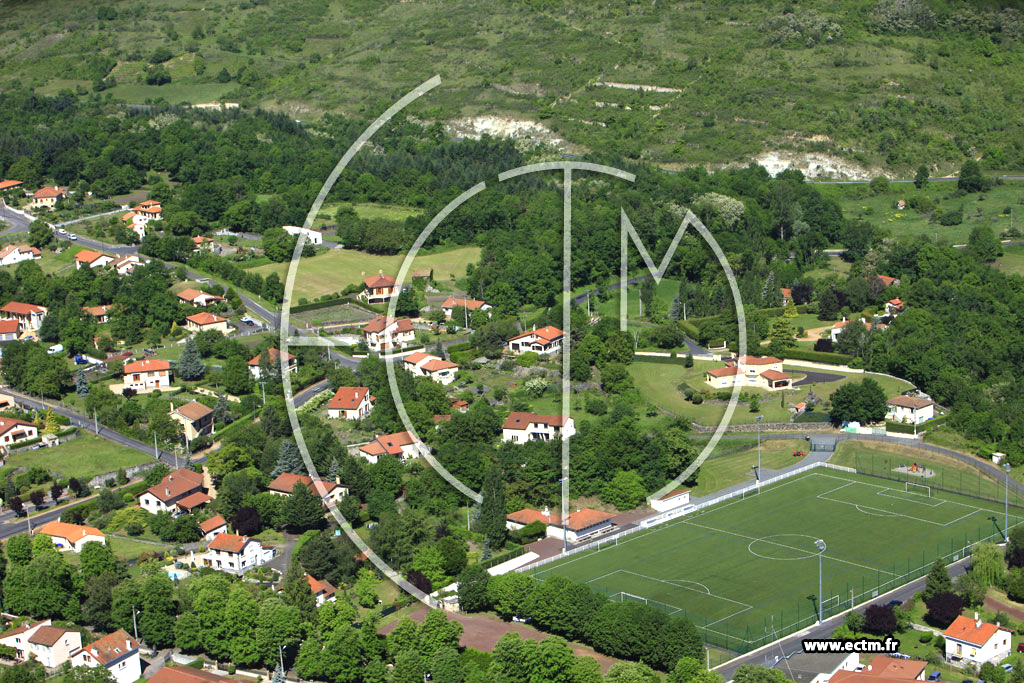 Photo arienne de Saint-Saturnin