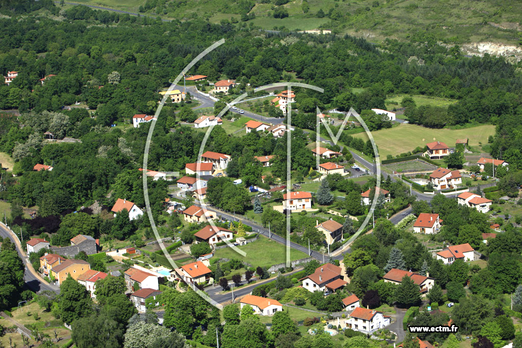Photo arienne de Saint-Saturnin