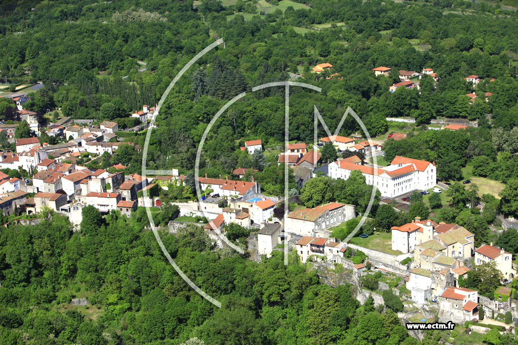 Photo arienne de Saint-Saturnin