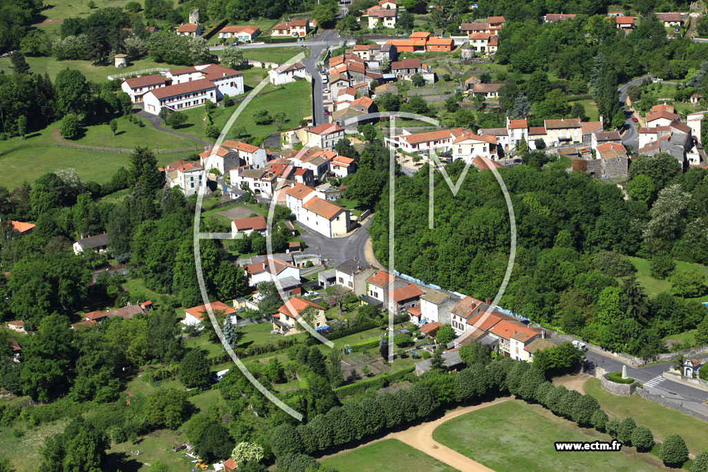 Photo arienne de Saint-Saturnin