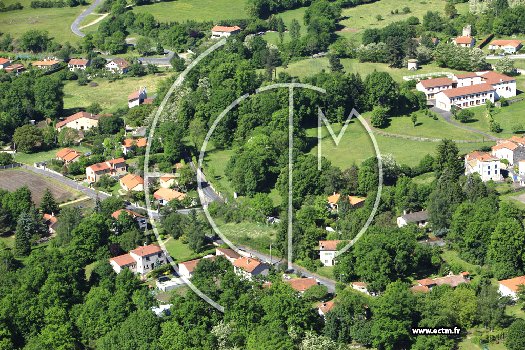 Photo arienne de Saint-Saturnin