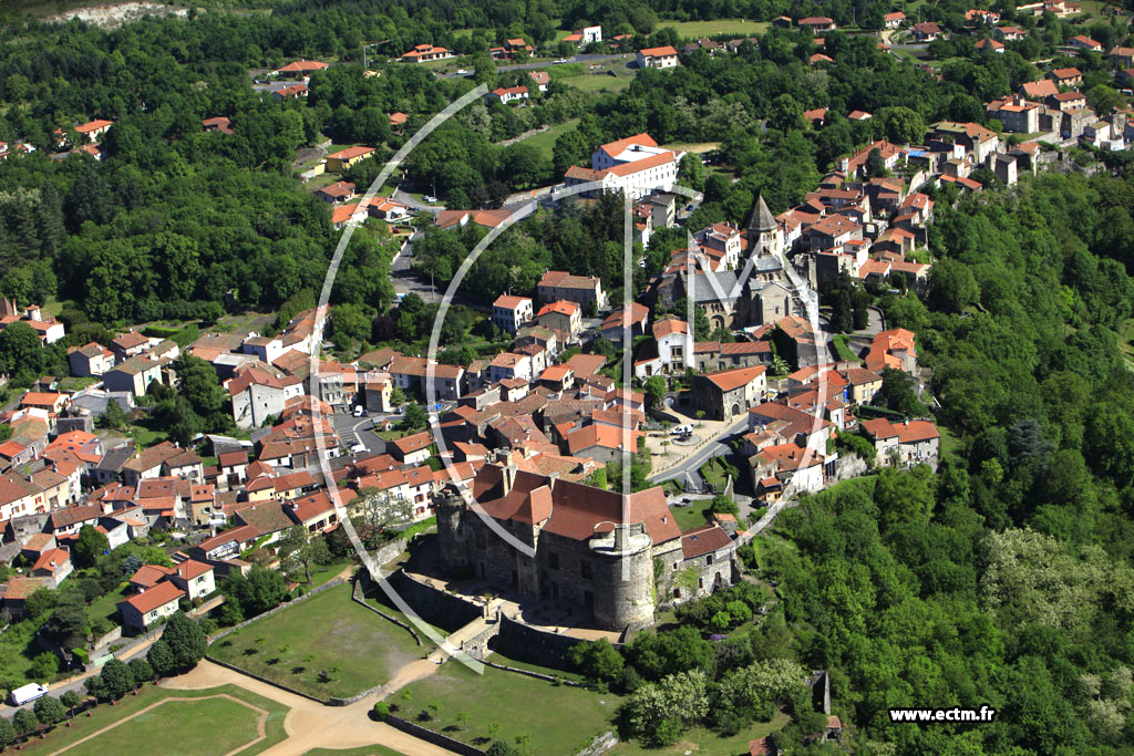 Photo arienne de Saint-Saturnin