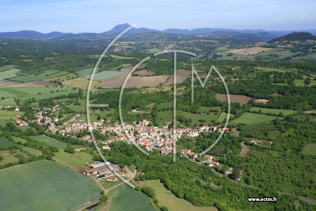 Photo arienne de Saint-Saturnin (Chadrat)